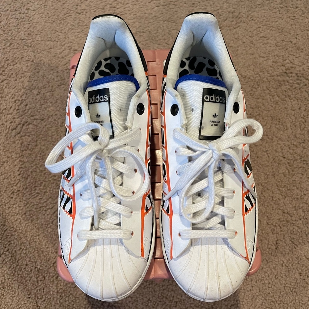 ADIDAS Rich Mini Superstar OT Tech Women Size 8 - Picture 8 of 10